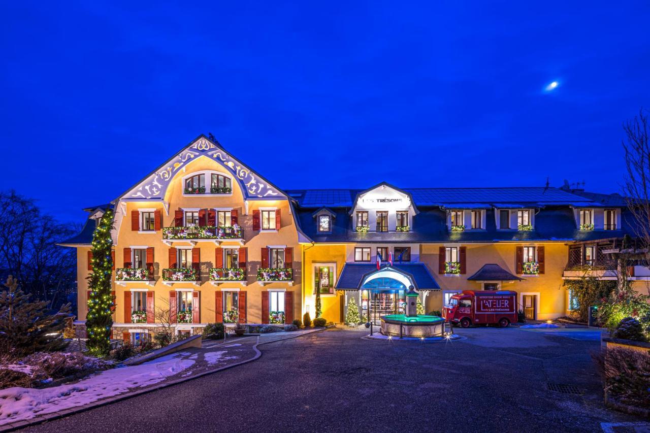 Les Tresoms Lake And Spa Resort Annecy Exterior photo